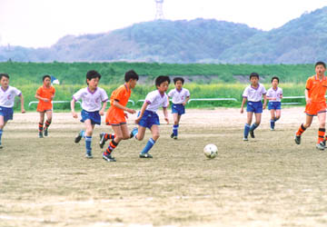 木津川河川敷運動場