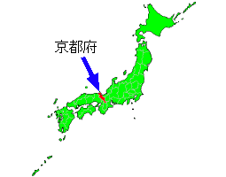 久御山町の位置図