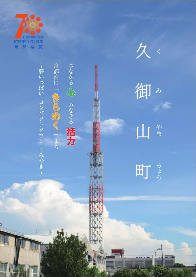 町制施行70周年記念冊子